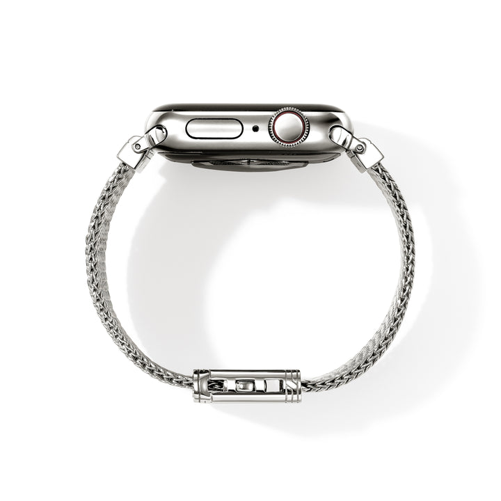Smart Watch Strap, Sterling Silver, 18 MM